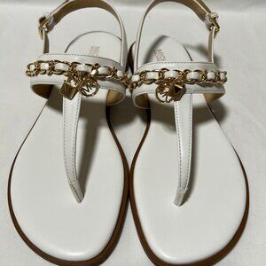 Michael Kors Elsa Thong White 7M